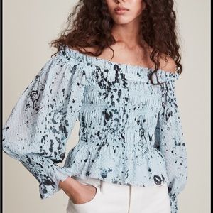All Saints Lara Portland Top